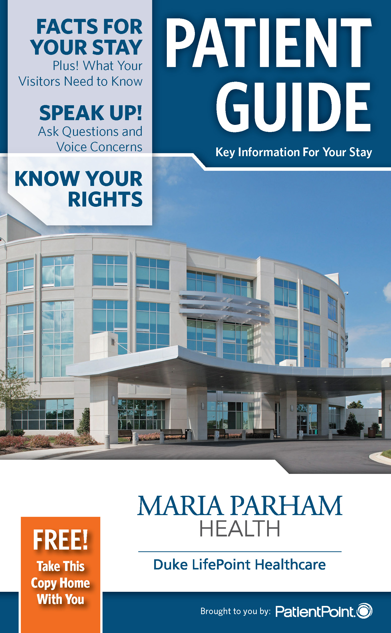 Cover of Patient Guide