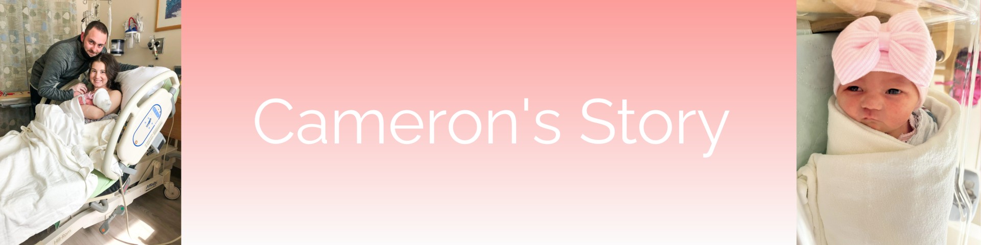 Cameron's Story Cameron's Story