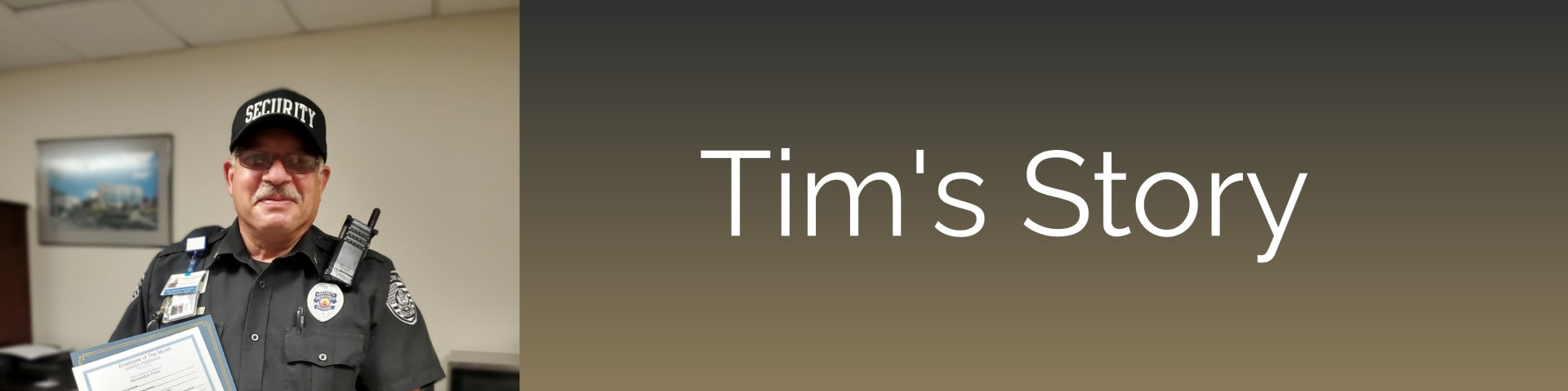 Tim's Story Tim's Story