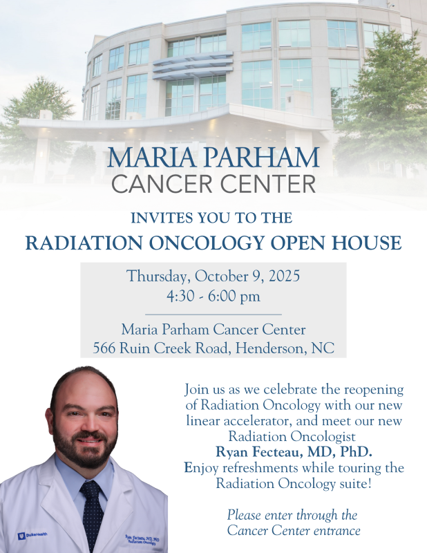 RadOnc open house invitation 444